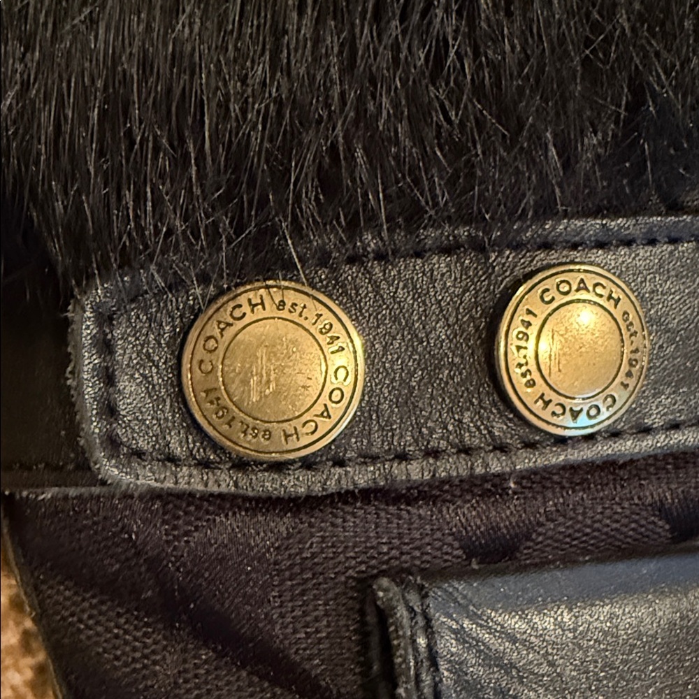 Coach Kimberly Black Winter Snow Boot 9M - Picture 3 of 10